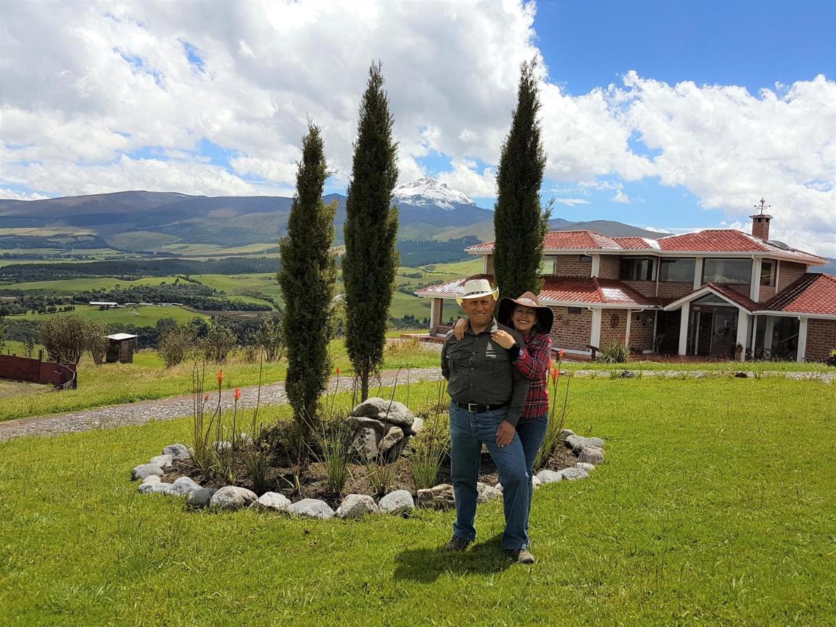 Balcon Al Cotopaxi Hosteria Sangolquí Exterior foto