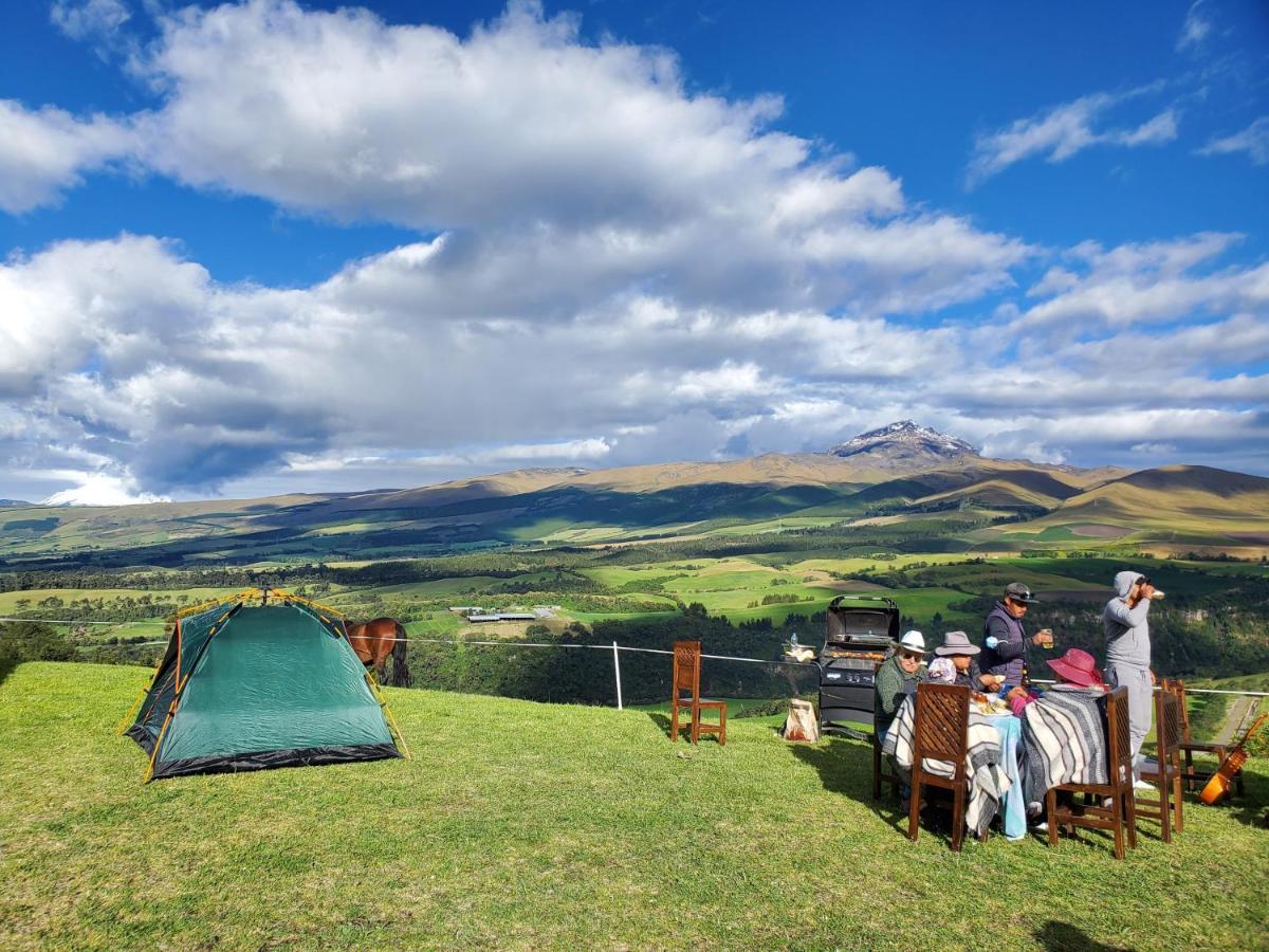 Balcon Al Cotopaxi Hosteria Sangolquí Exterior foto
