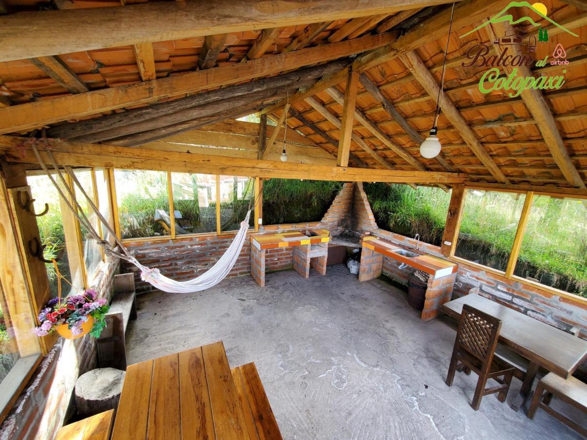 Balcon Al Cotopaxi Hosteria Sangolquí Exterior foto