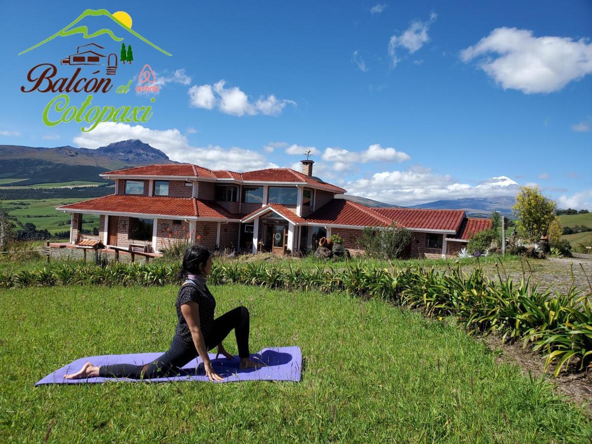 Balcon Al Cotopaxi Hosteria Sangolquí Exterior foto